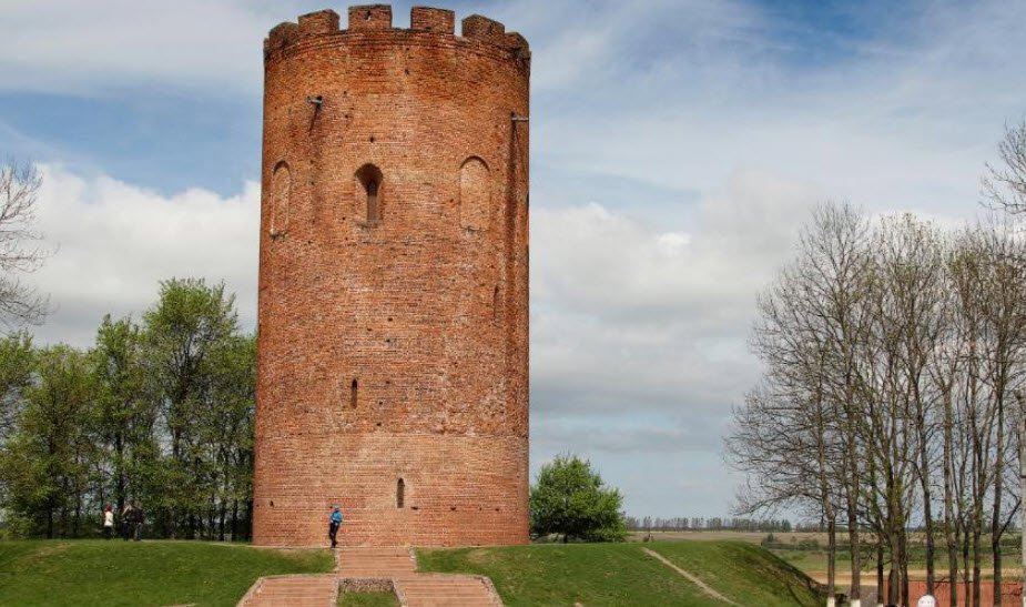 Tower of Kamyanyets (White Tower), Kamyanyets, Brest Region, Belarus